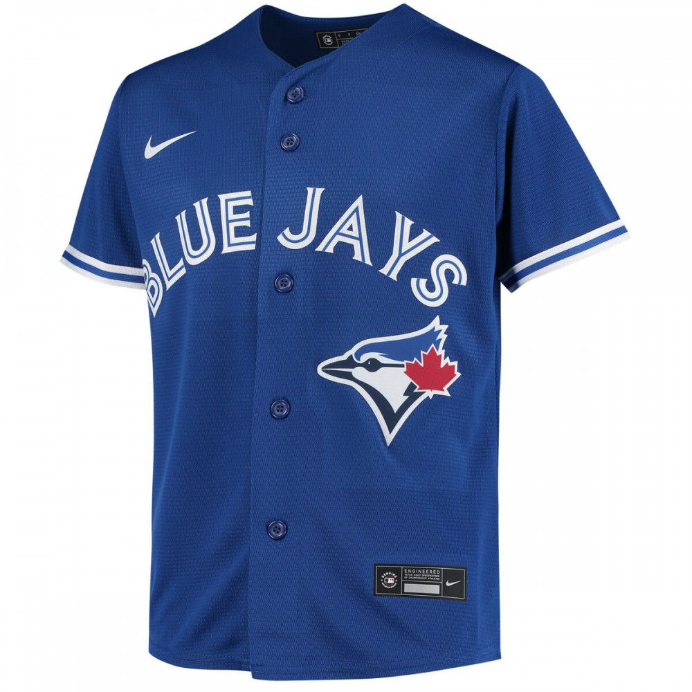 George Springer Toronto Blue Jays Youth Alternate Replica Player Jersey - Royal-Pro Kit Vault | Brand New 26/27 Sports Jerseys
